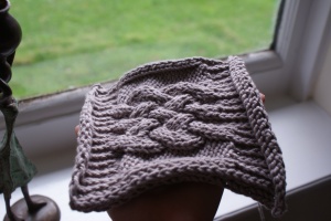 Cable Dishcloth